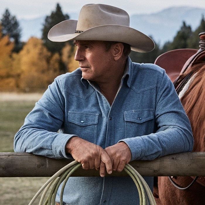 Yellowstone John Dutton Distressed Cowboy Hat