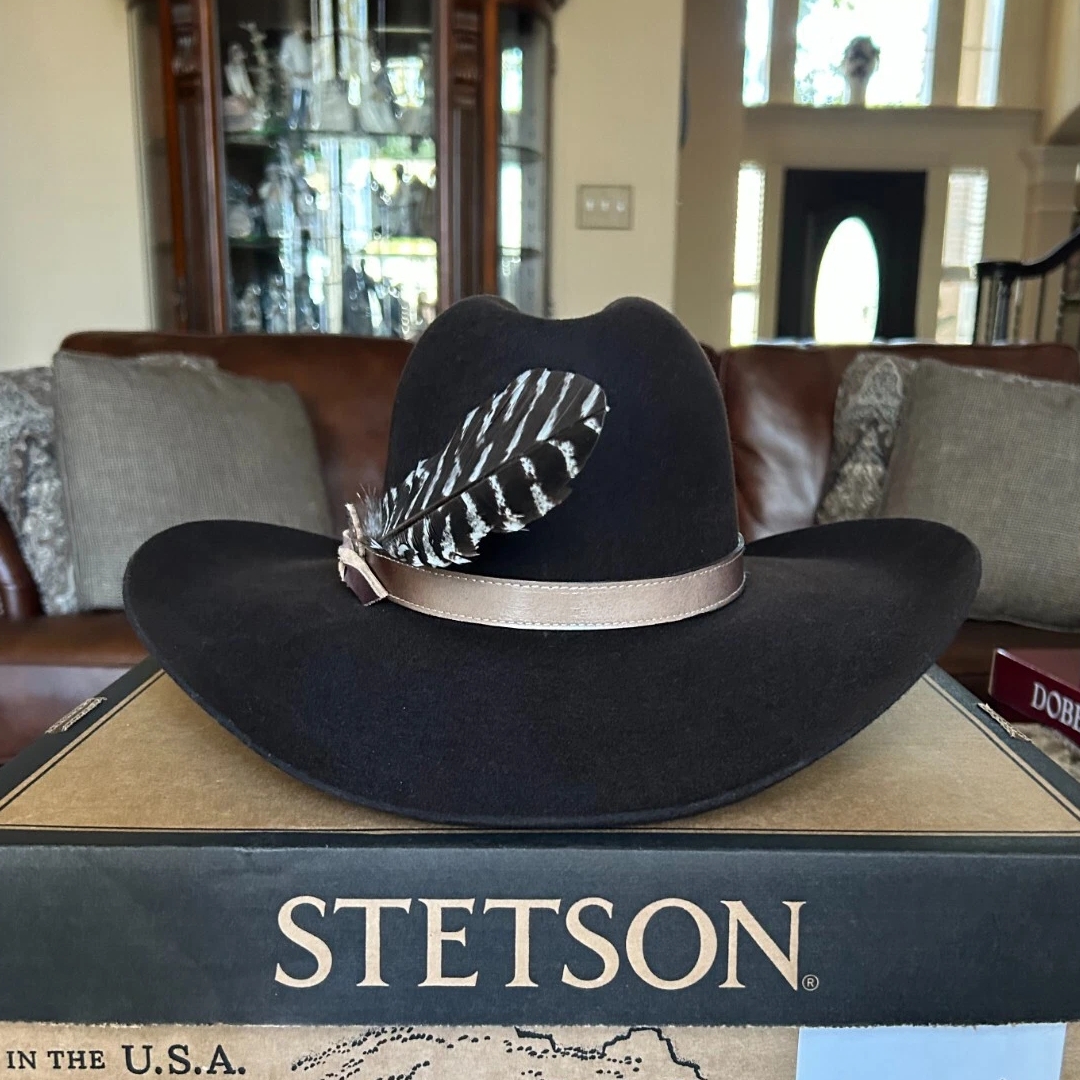 4X Broken Bow Buffalo Felt Cowboy Hat