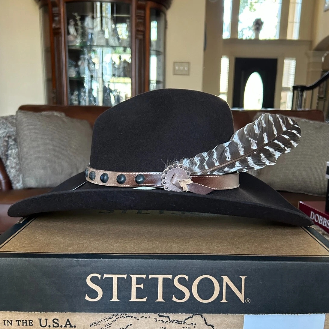 4X Broken Bow Buffalo Felt Cowboy Hat