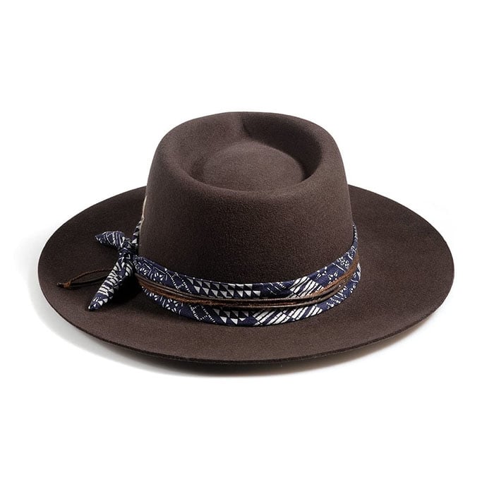 Hats Vintage Fedora Firm Wool Felt