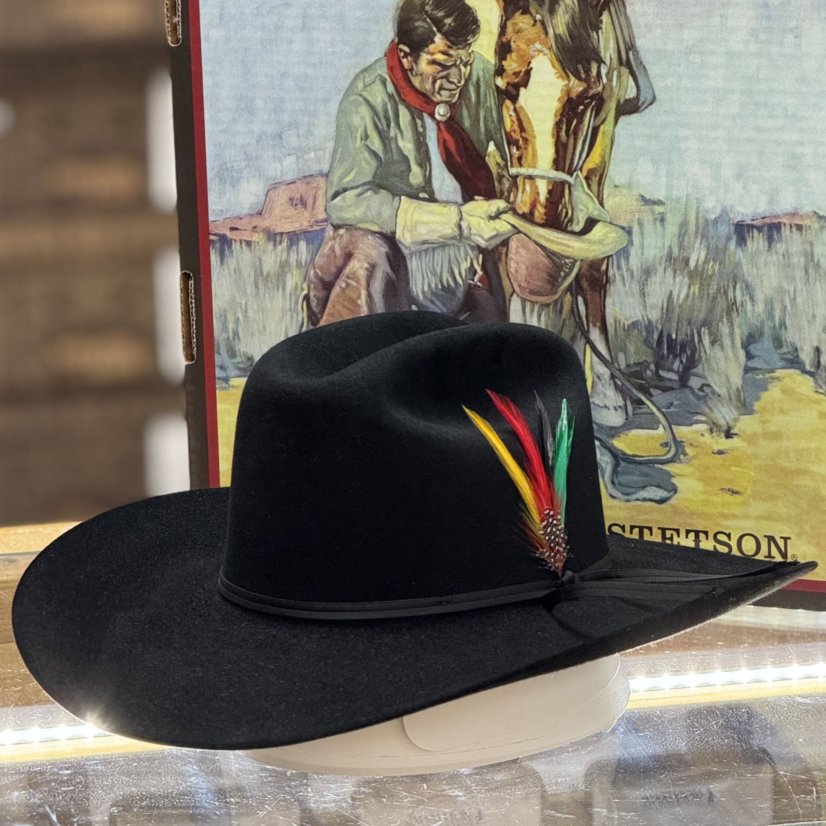 Spartan 10x Black Cowboy Hat