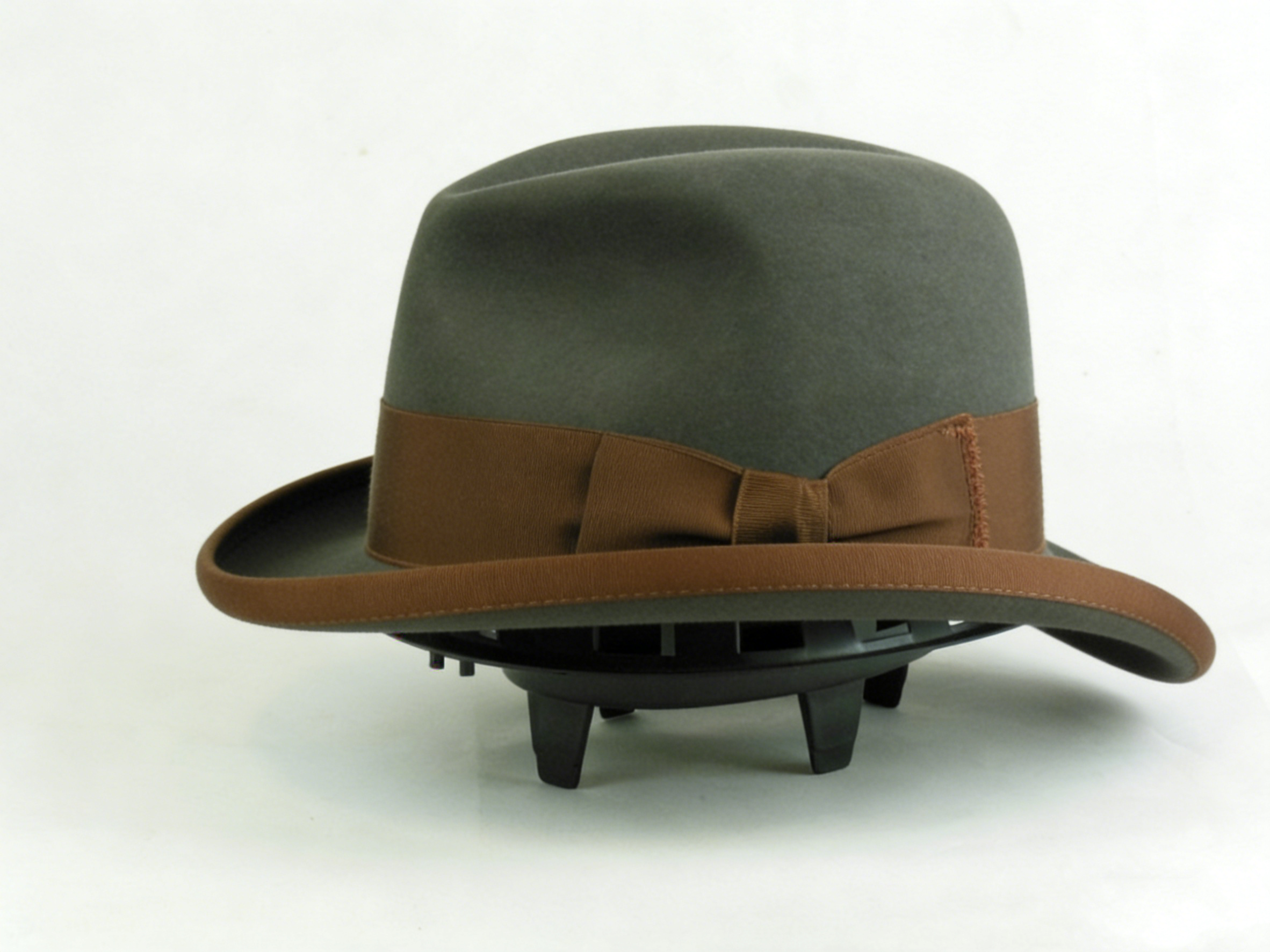 Charcoal Grey Bronze-Bound Holmburg Hat