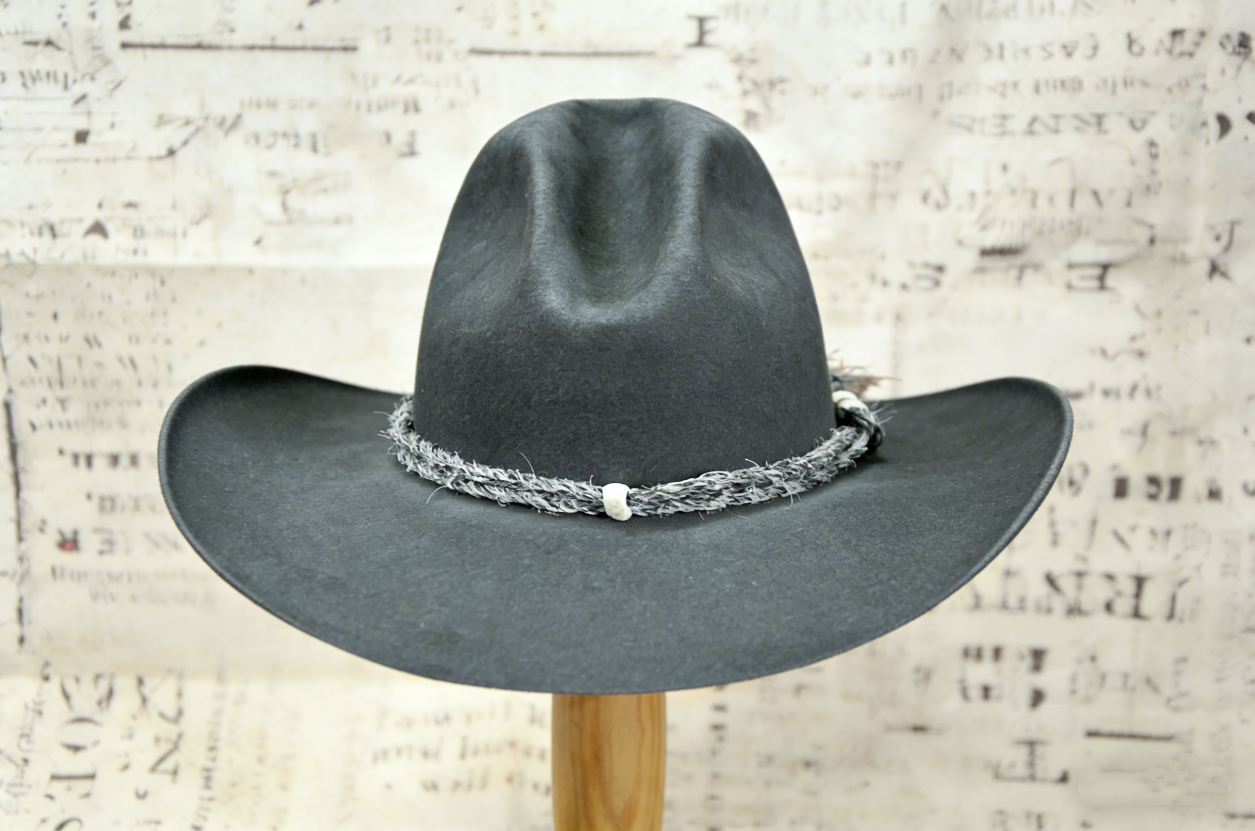 Tom Mix Charcoal Gus Cowboy Hat