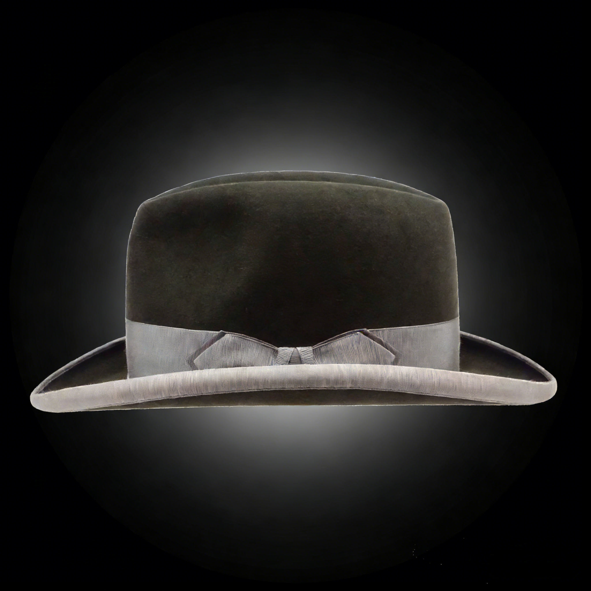 Smoky Grey Trimmed Holmburg Hat
