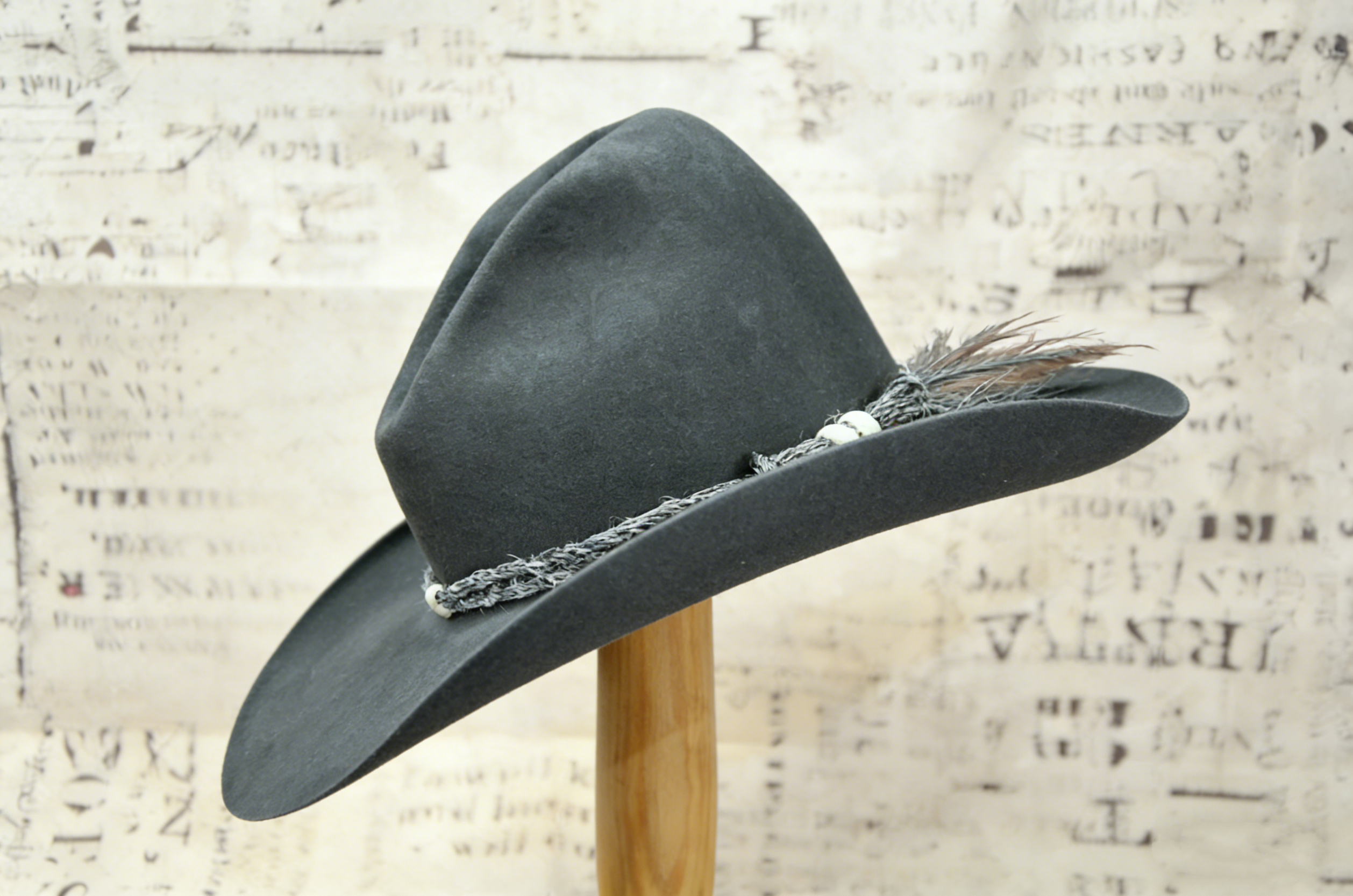 Tom Mix Charcoal Gus Cowboy Hat