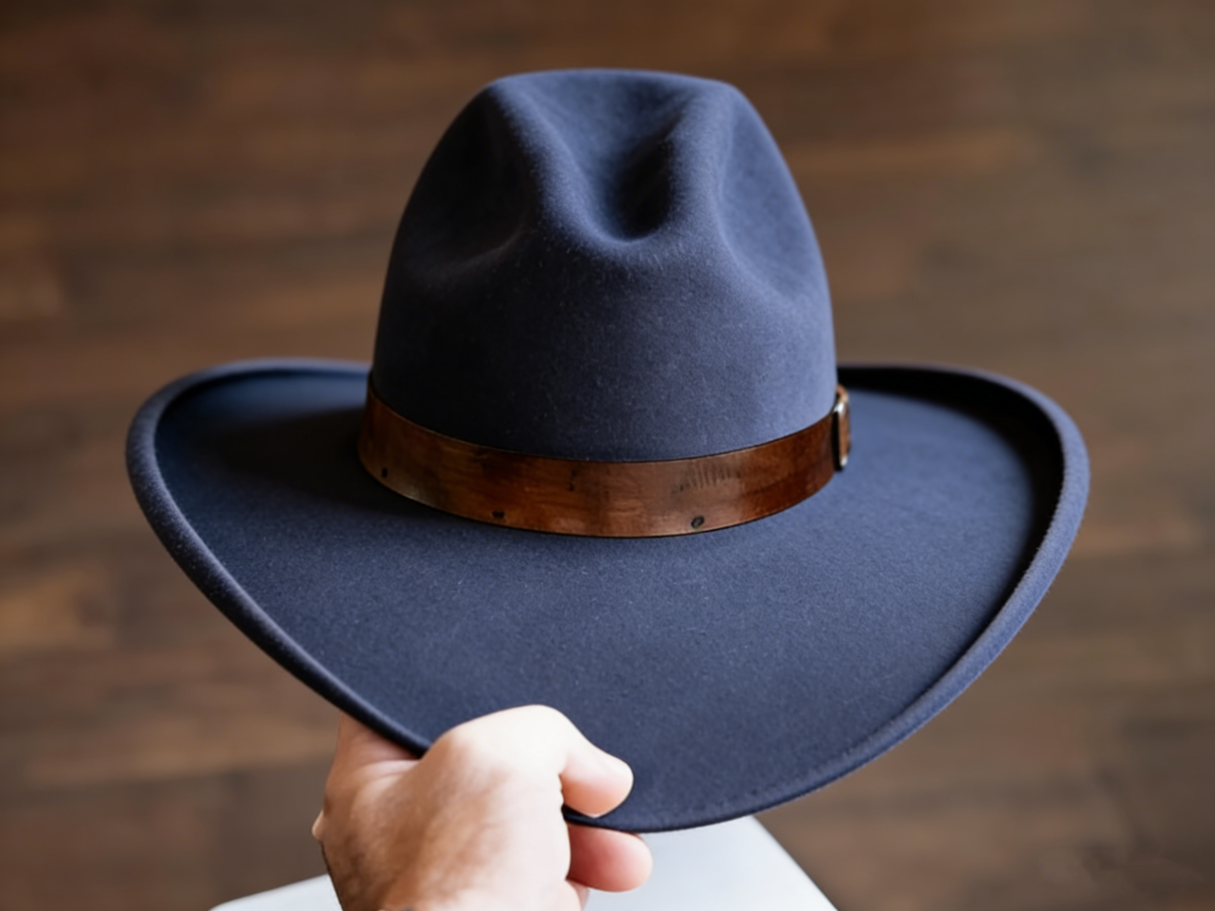 Black Cherry Western Wellema Hat