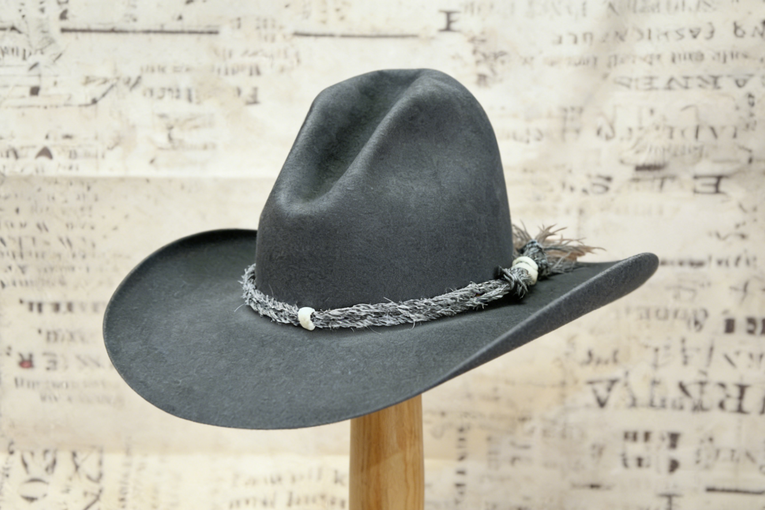 Tom Mix Charcoal Gus Cowboy Hat