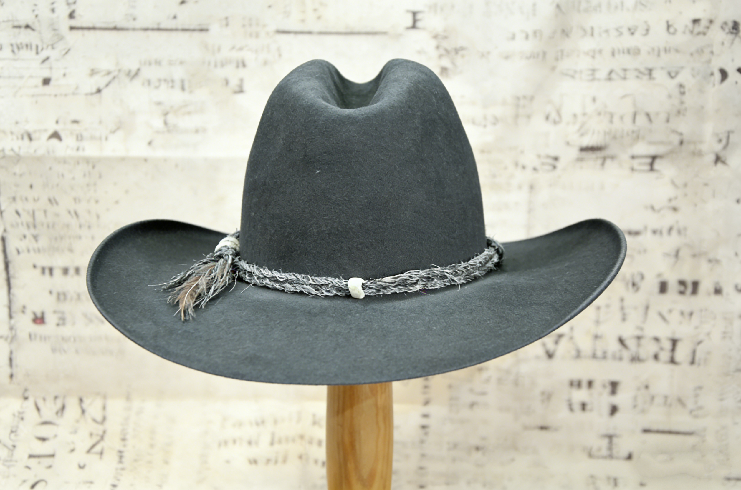 Tom Mix Charcoal Gus Cowboy Hat