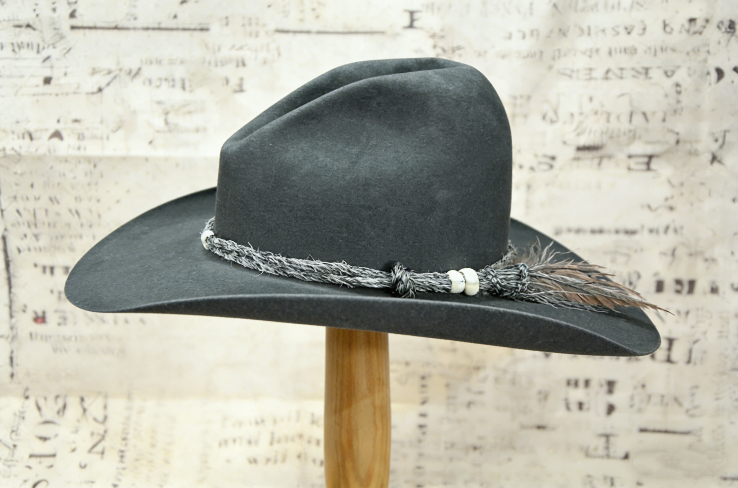 Tom Mix Charcoal Gus Cowboy Hat
