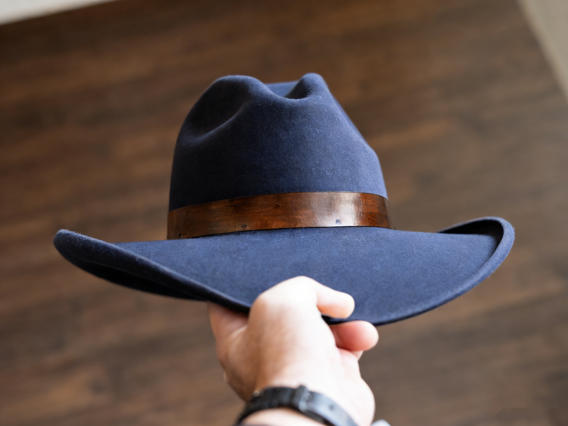 Black Cherry Western Wellema Hat