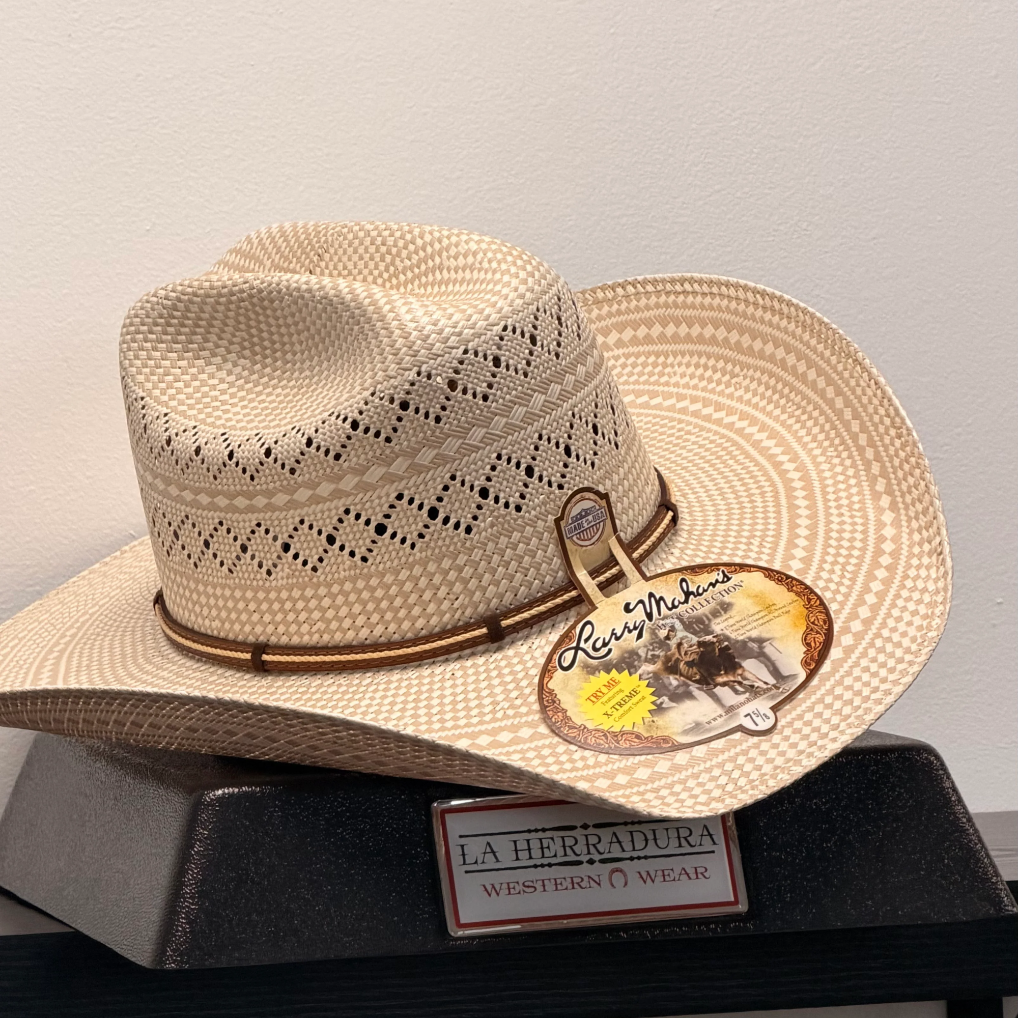 Larry Mahan's Cuerda 10X Straw Hat