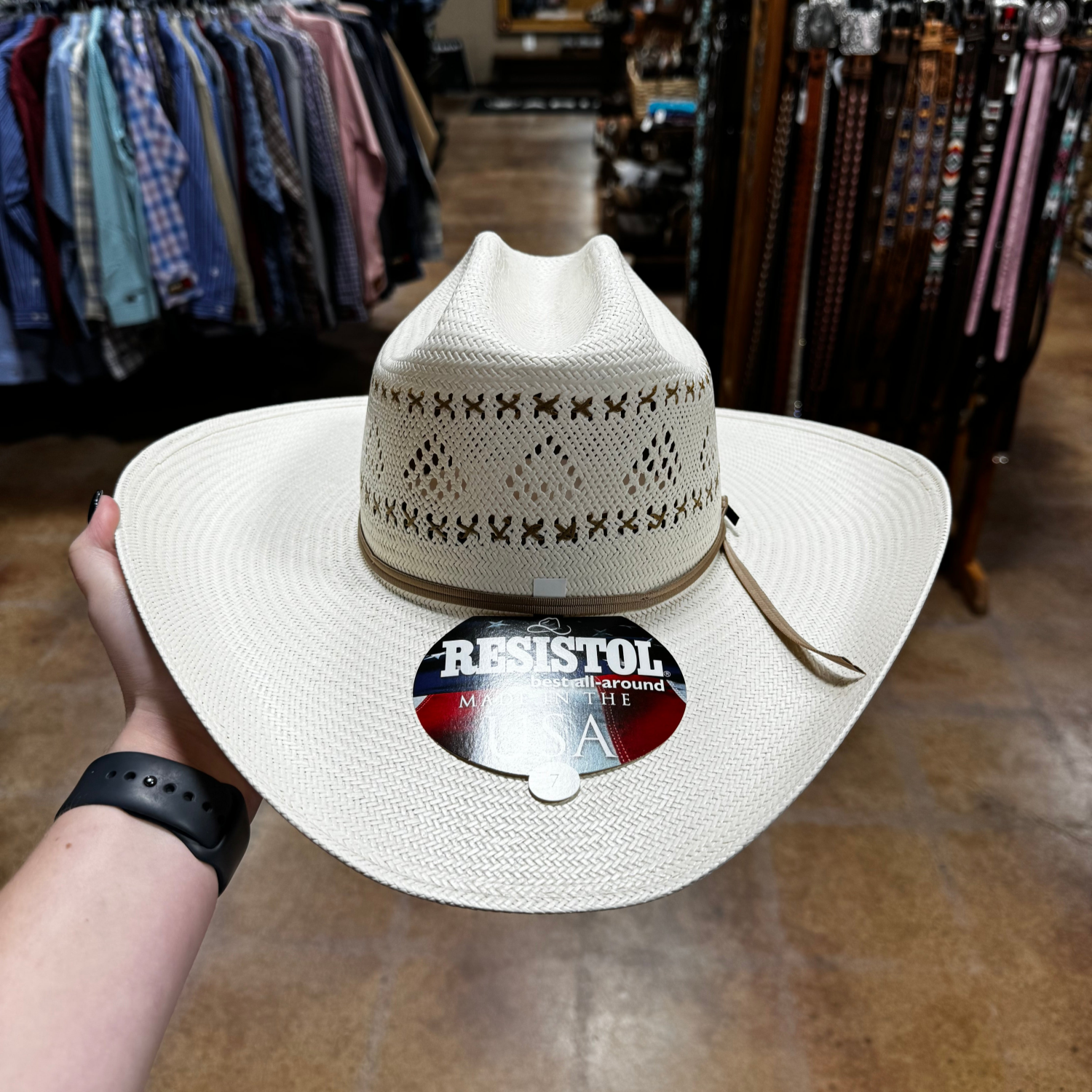 Black Ridge 20X Straw Hat