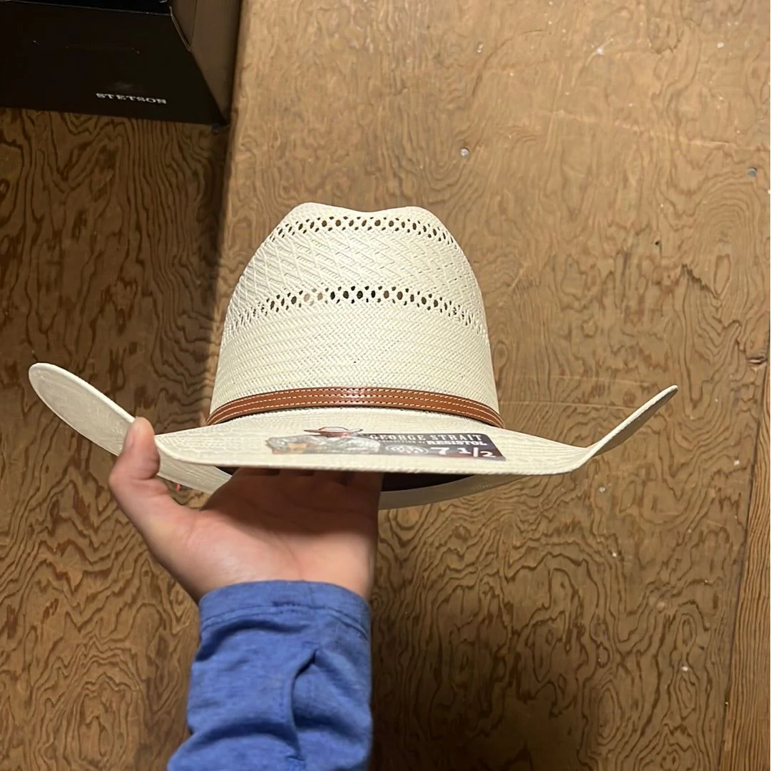 George Straight 20x Colt Cowboy Straw Hat
