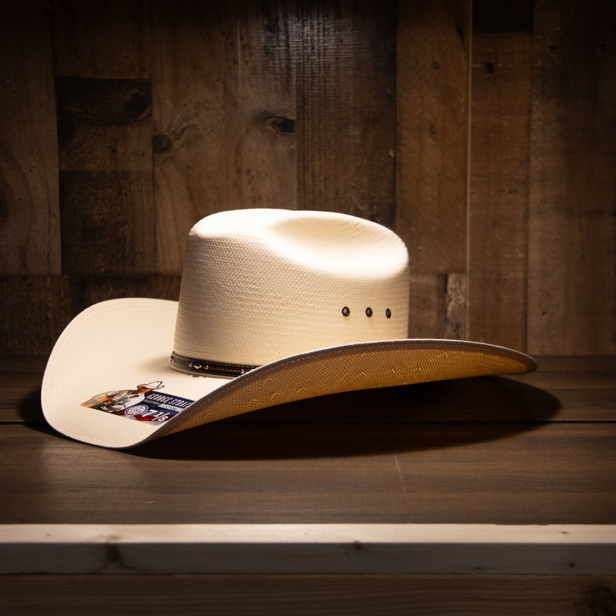 George Strait 10X Kingman Cowboy Straw Hat