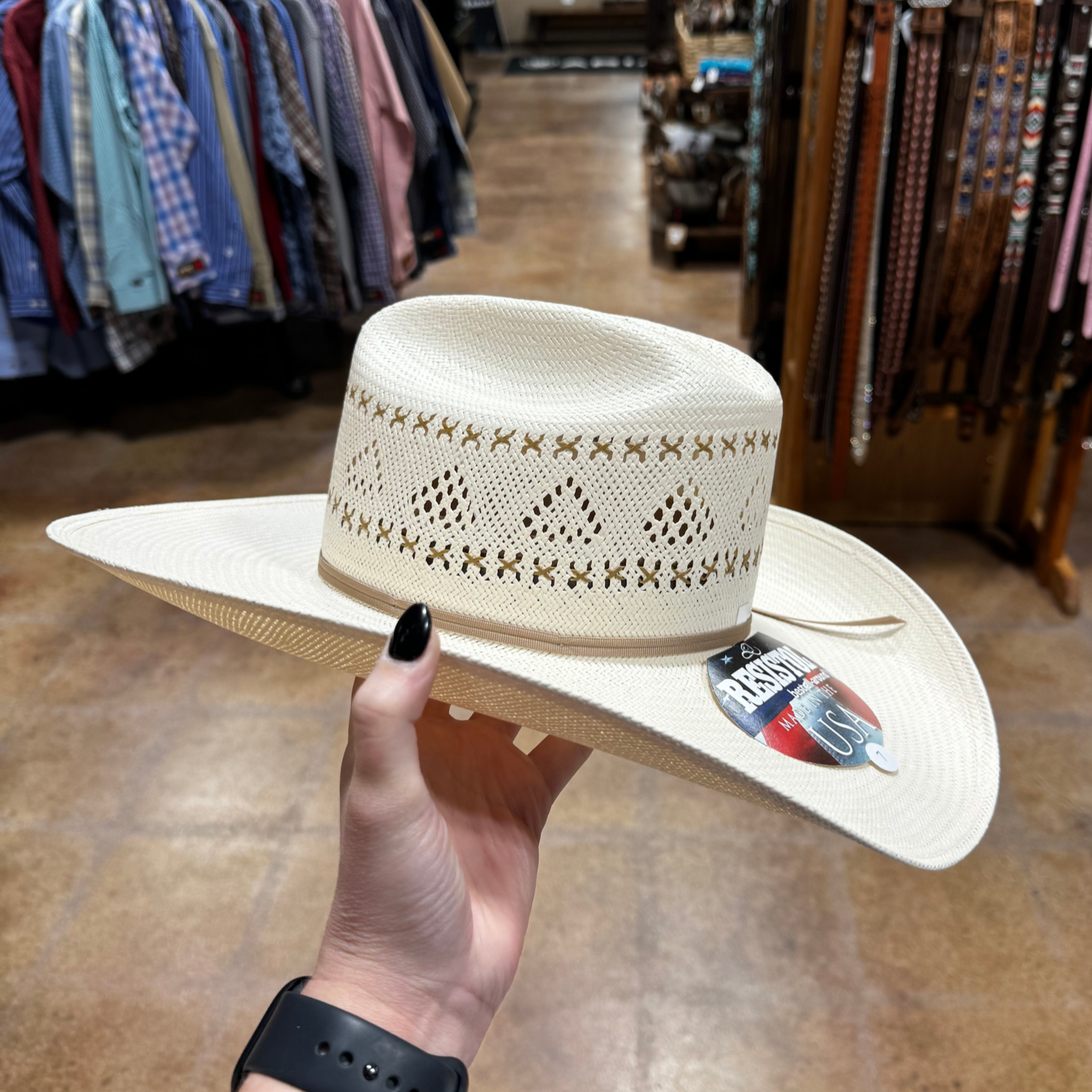 Black Ridge 20X Straw Hat