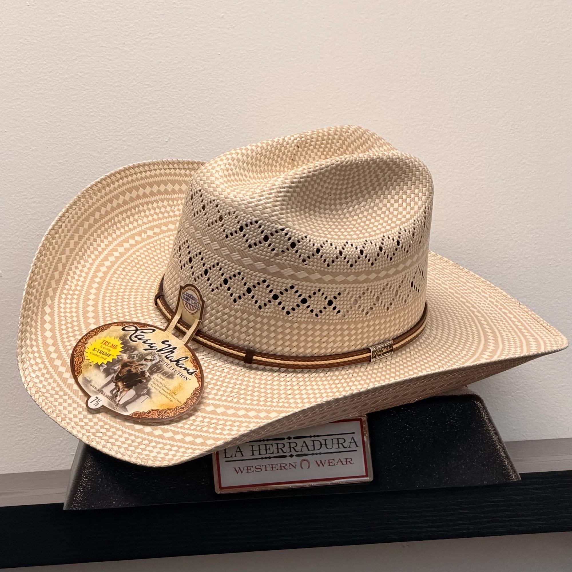Larry Mahan's Cuerda 10X Straw Hat