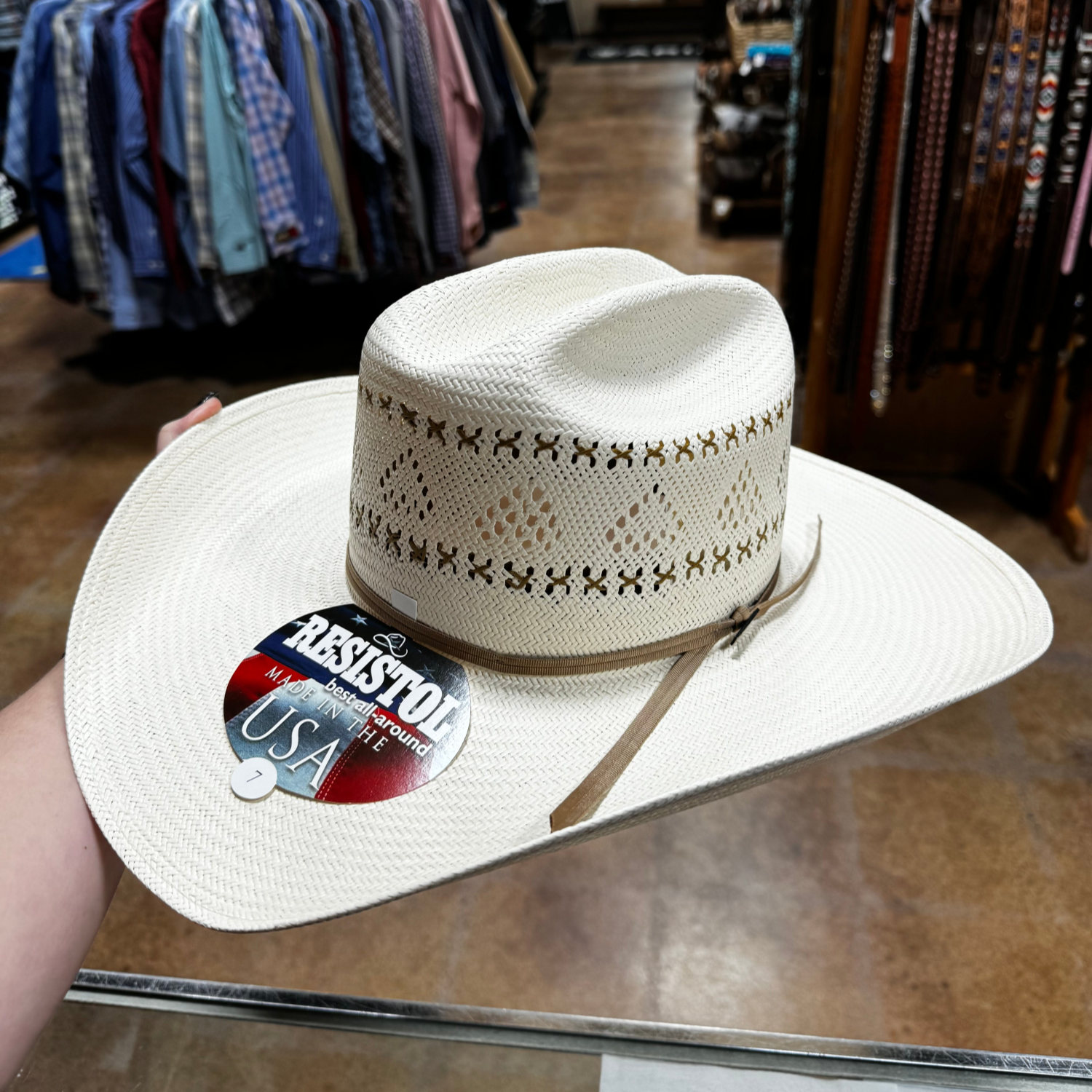 Black Ridge 20X Straw Hat