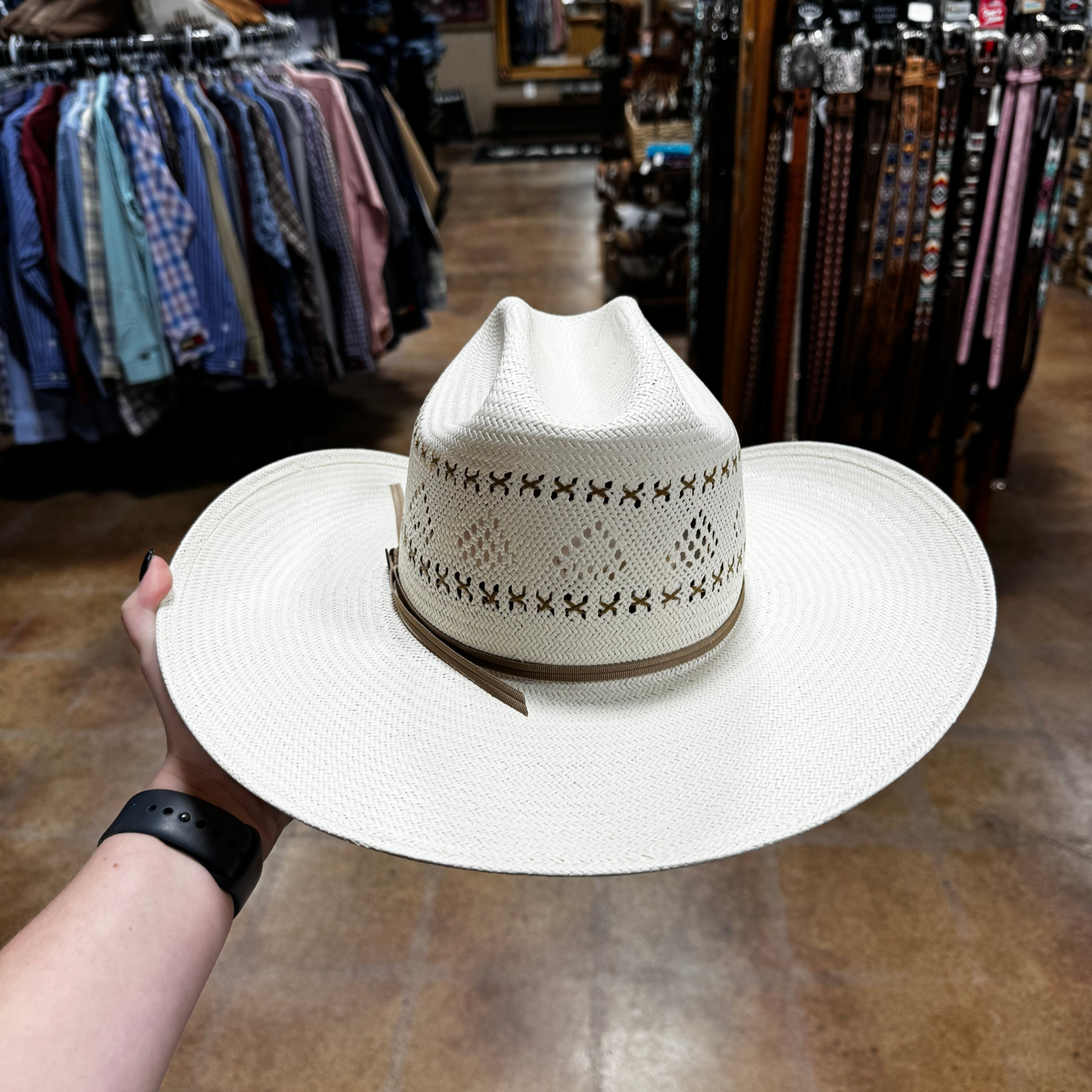 Black Ridge 20X Straw Hat