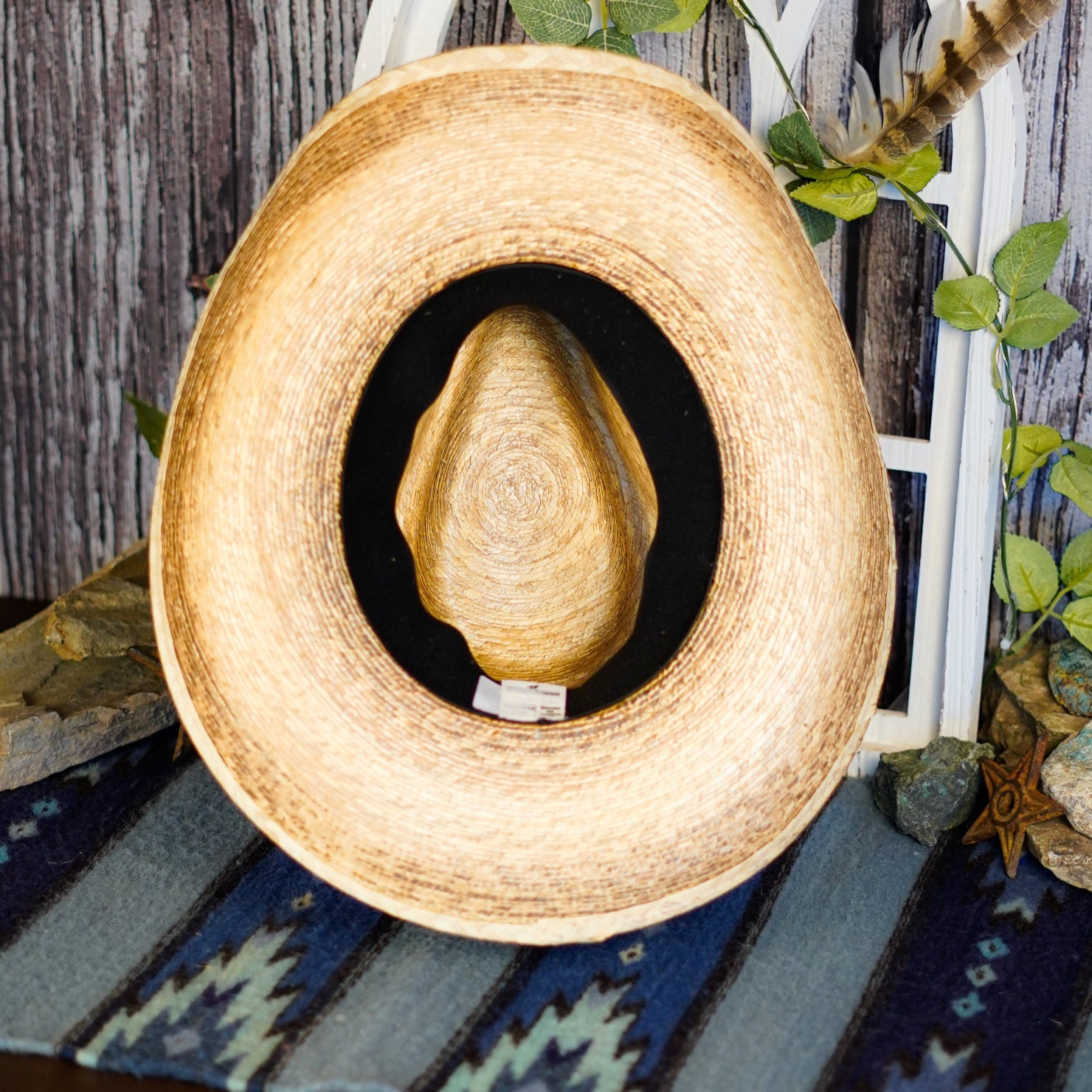 Palm Grass Western Gus Cowboy Hat