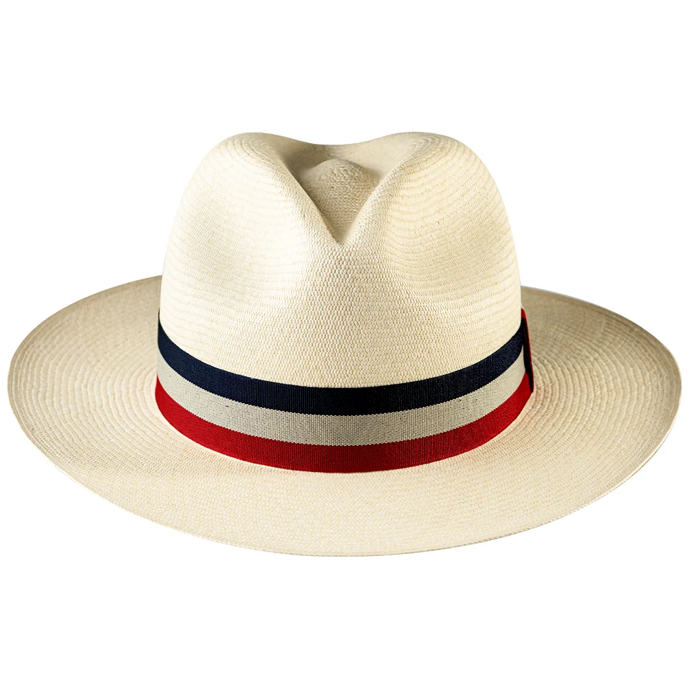 American flag ribbon Panama hat