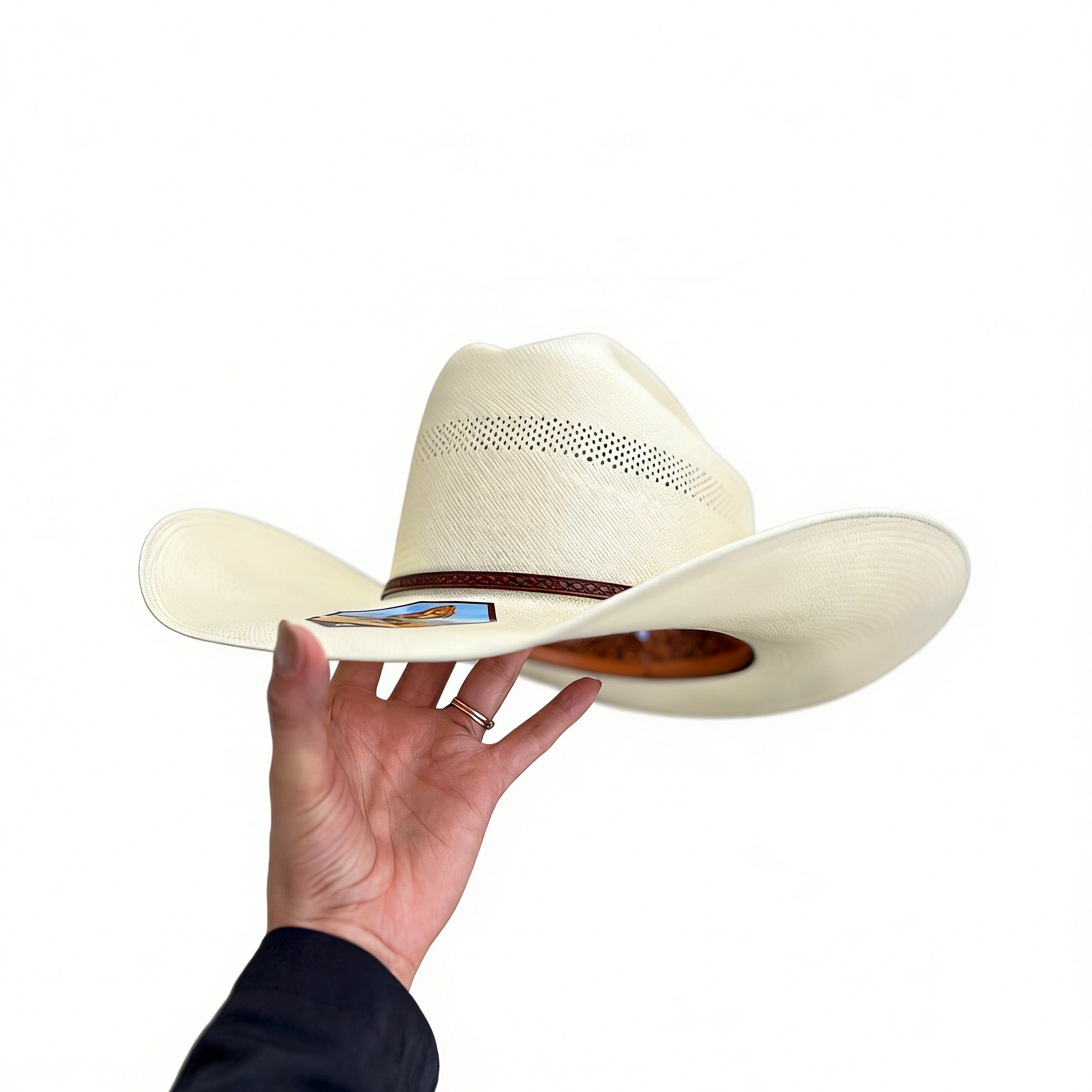 Griffin Straw Cowboy Hat