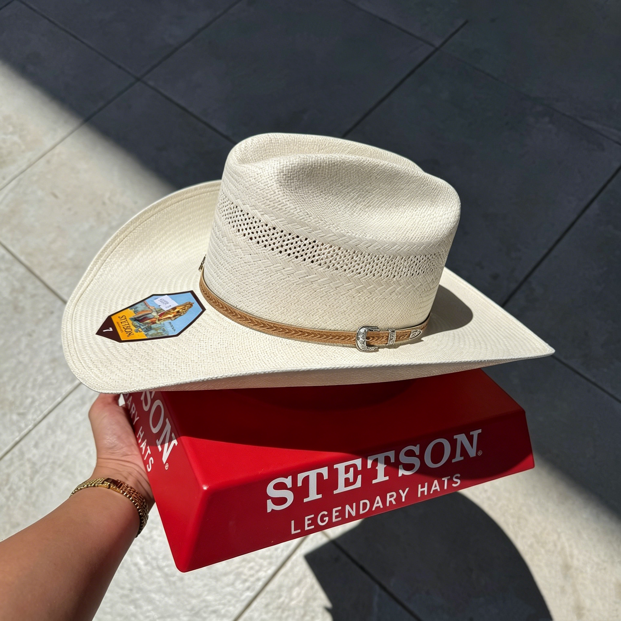 Stetson Arapaho 10X Straw Cowboy Hat