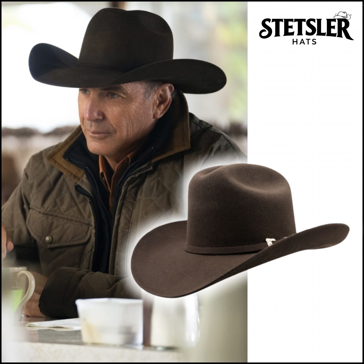 John Dutton Classic Cowboy Hat