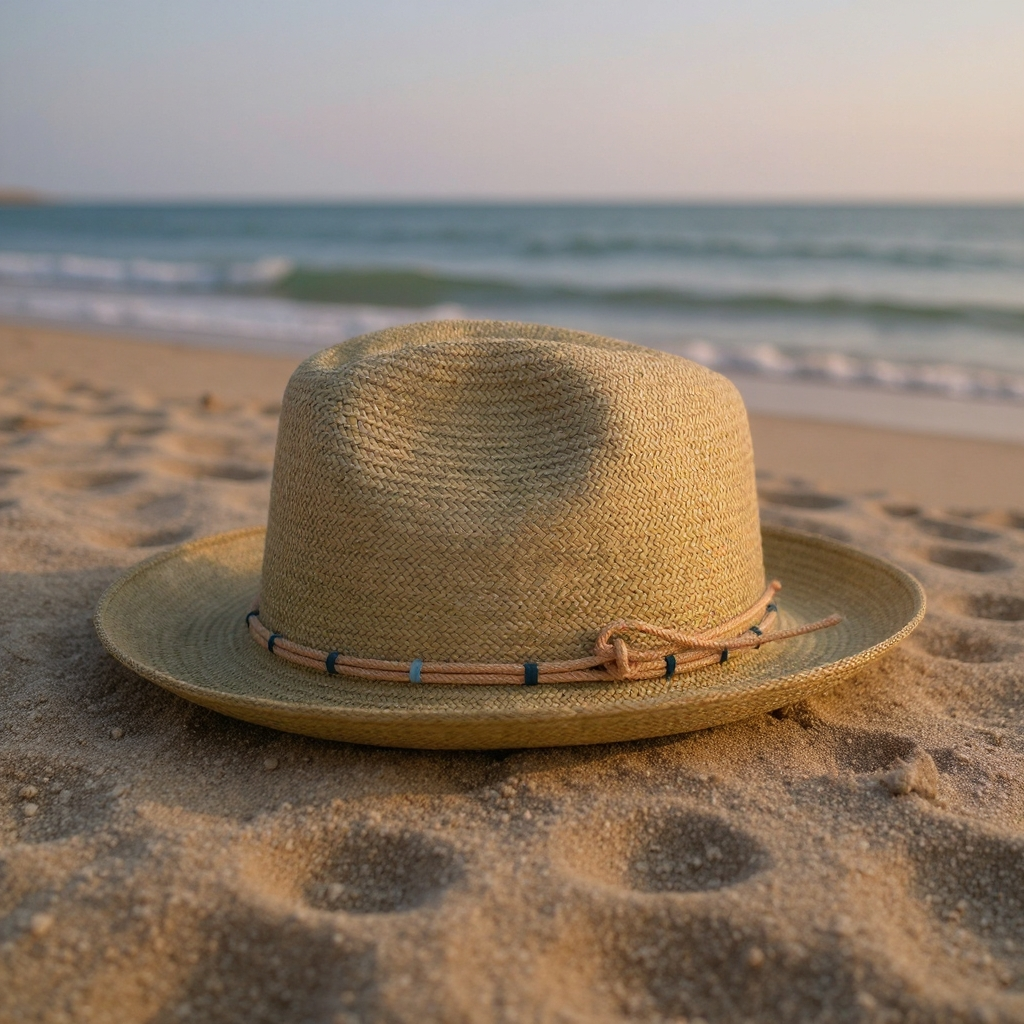 Ecuadorian Straw Hat - Natural Dyeing Series