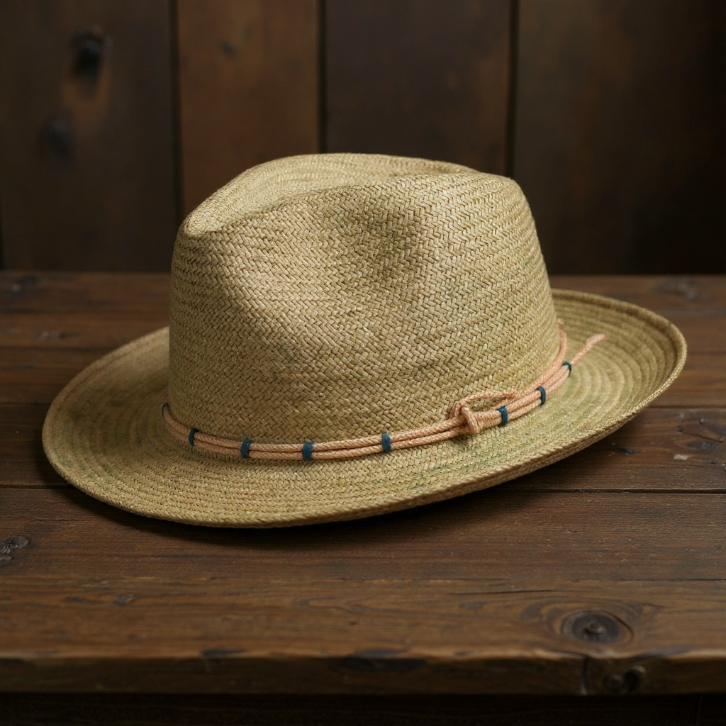 Ecuadorian Straw Hat - Natural Dyeing Series