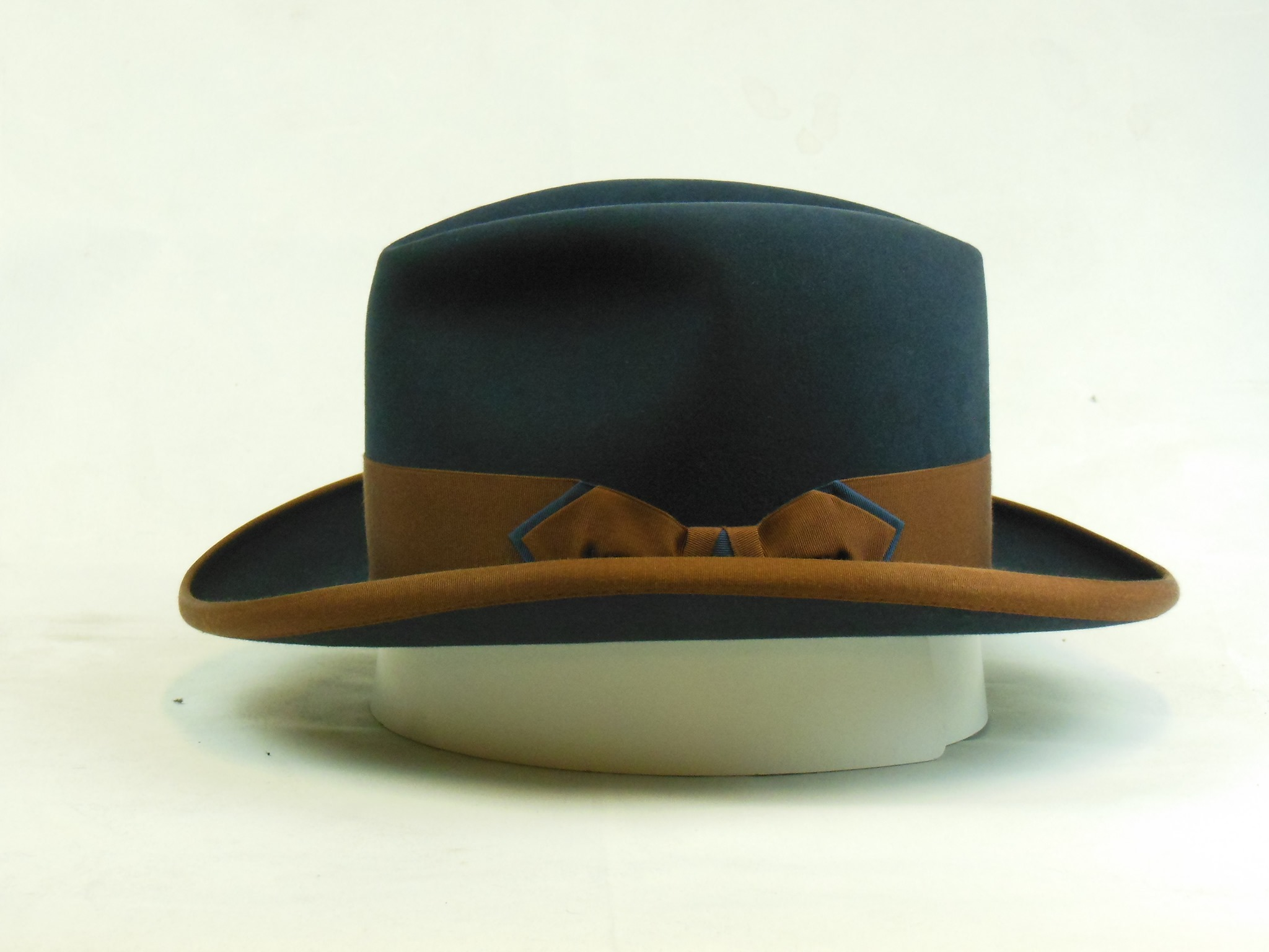 Navy Homburg Hat