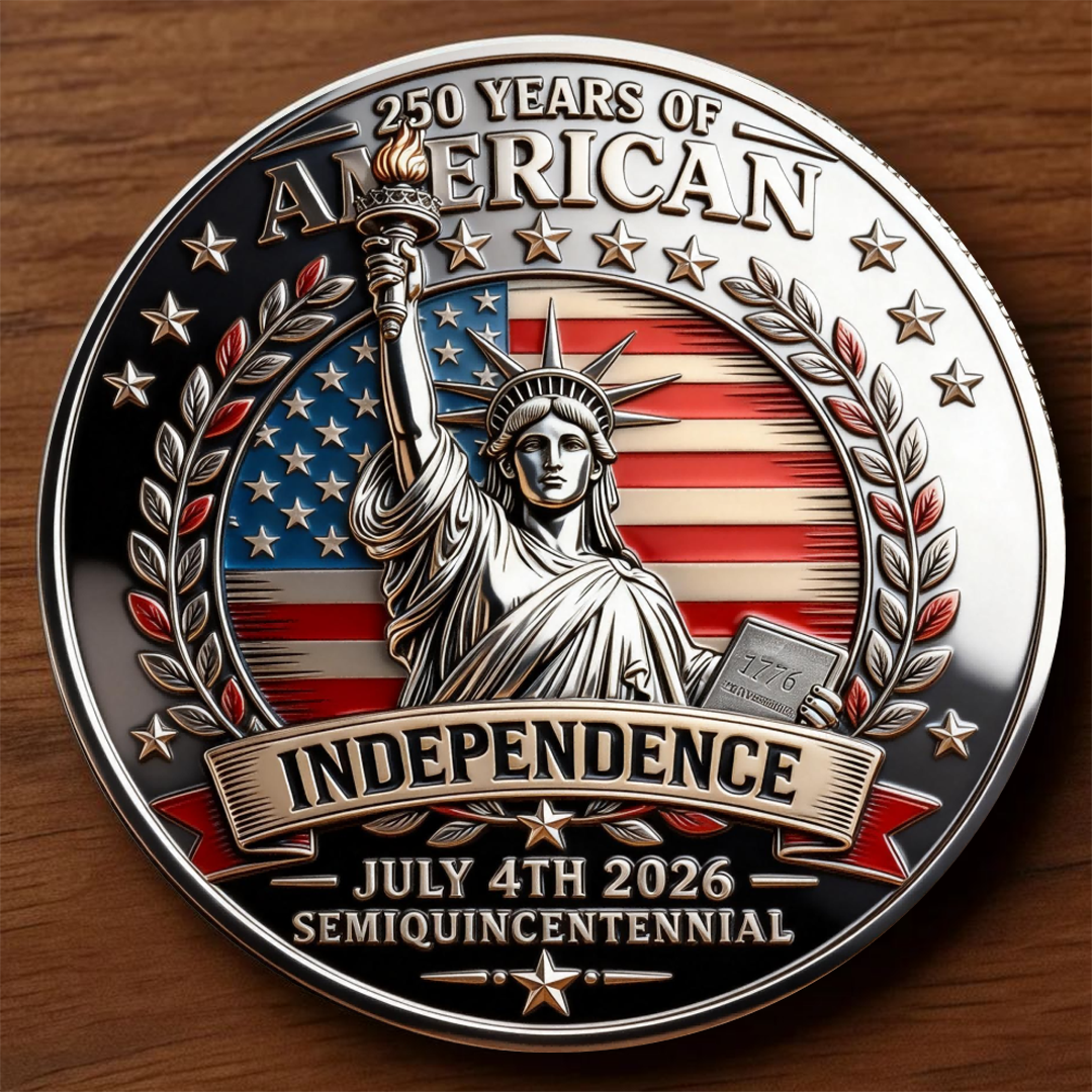 Liberty & Strength 250 Anniversary Coin