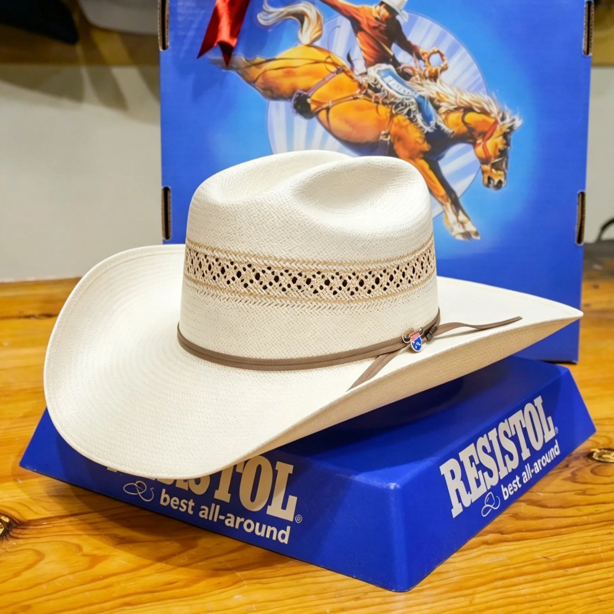 20X Wildfire Straw Cowboy Hat