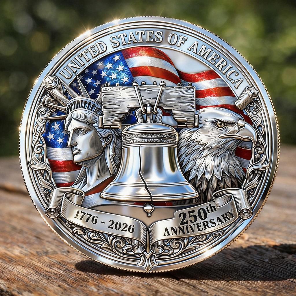 Spirit of America 250th Anniversary Coin