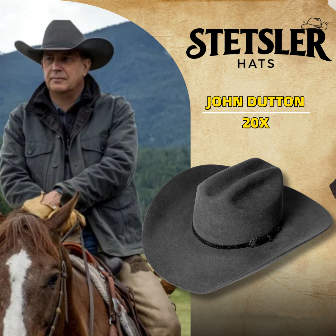 John Dutton Classic Cowboy Hat-20X