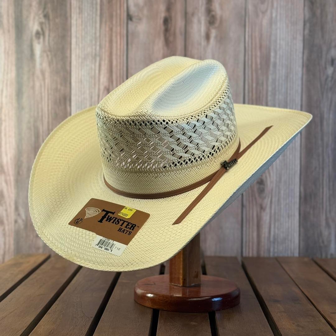 30X Grid Straw Hat