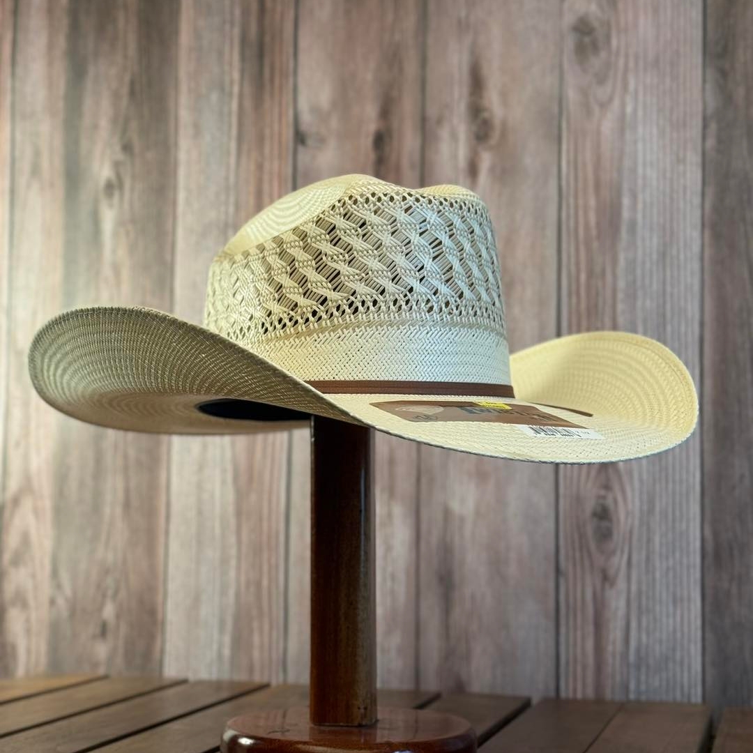 30X Grid Straw Hat
