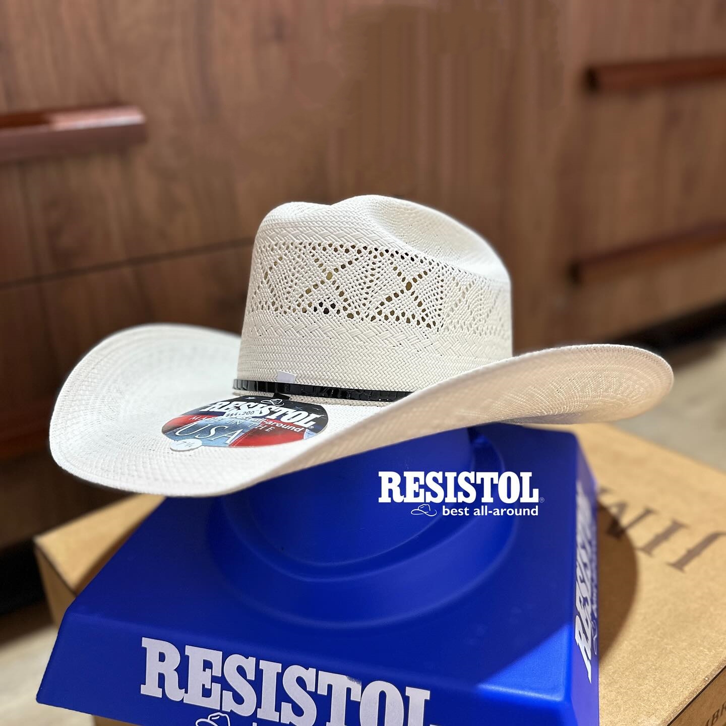 Gold Card 20X Straw Hat