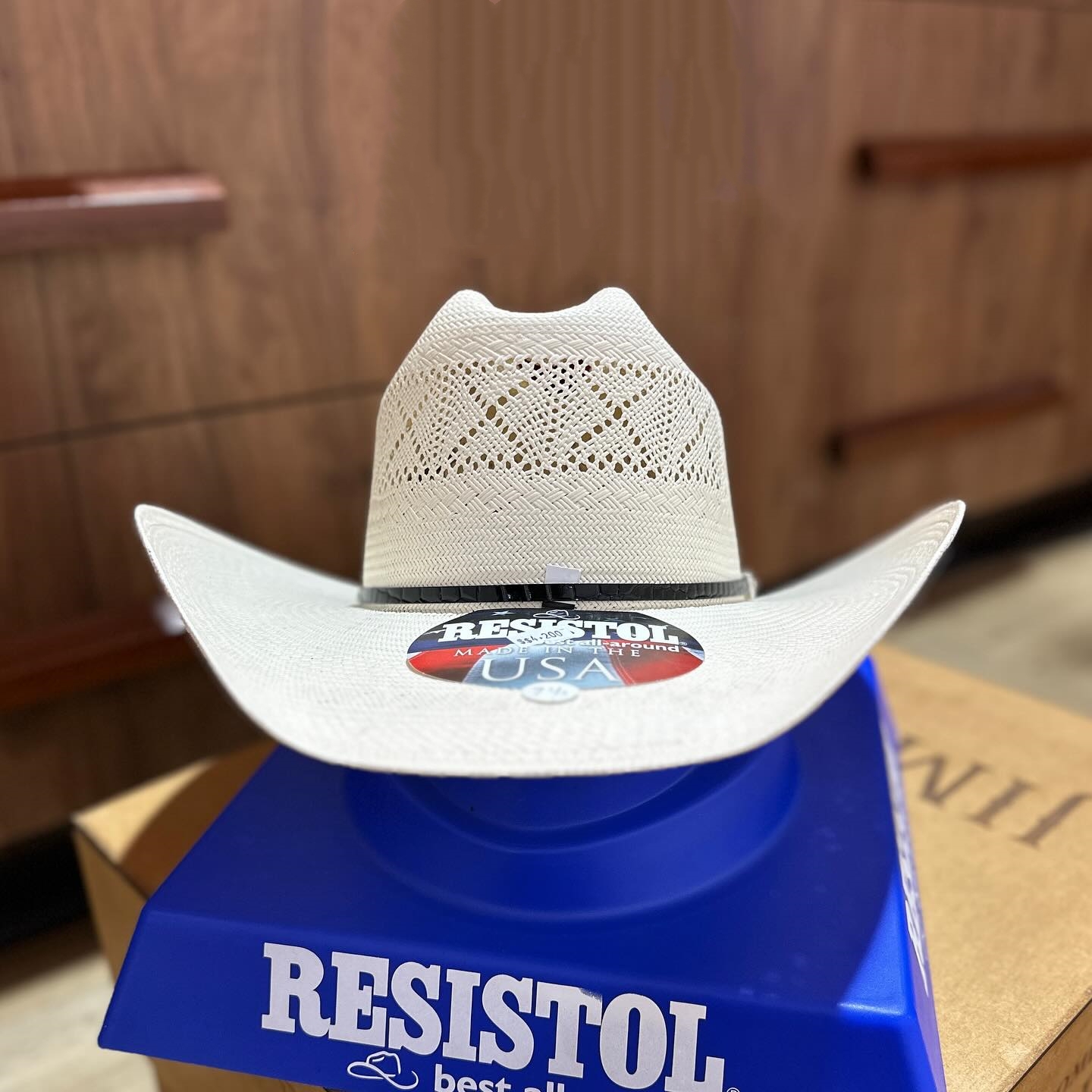 Gold Card 20X Straw Hat