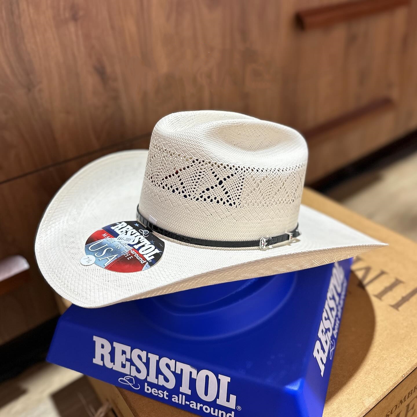 Gold Card 20X Straw Hat