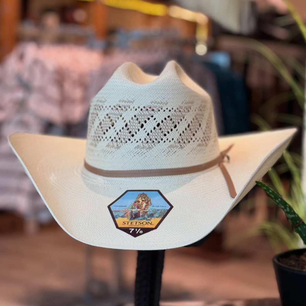 Thunder 10X Straw Cowboy Hat