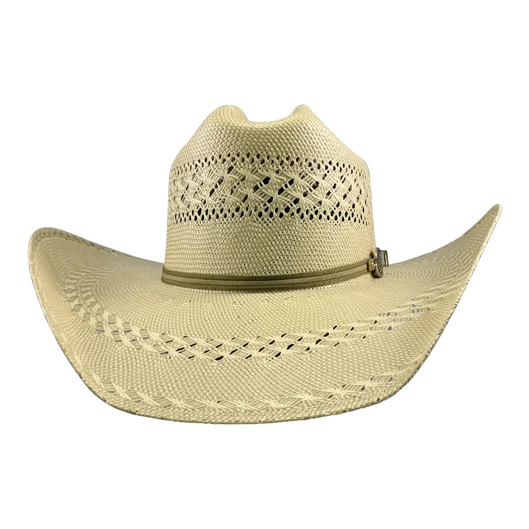 Roper Breathable Two-Tone Straw Hat