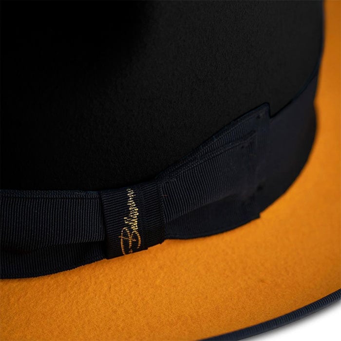 Limited - The Fox Fedora - Black Orange