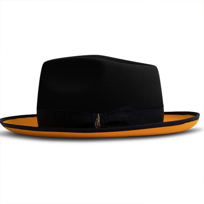 Limited - The Fox Fedora - Black Orange