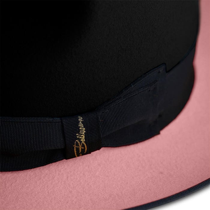 Limited - The Fox Fedora - Black Pink