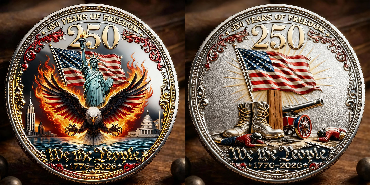Eagle & Liberty 1776-2026 Commemorative Coin