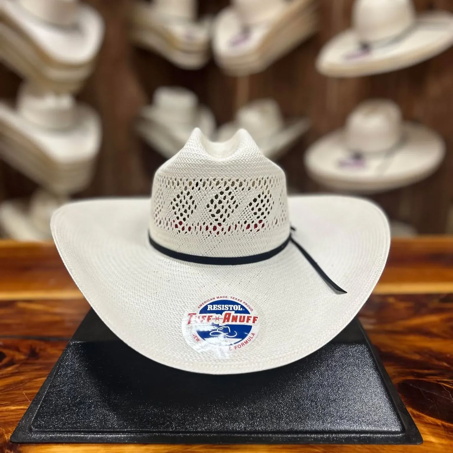 RES 20 Coyote Creek- straw cowboy hat
