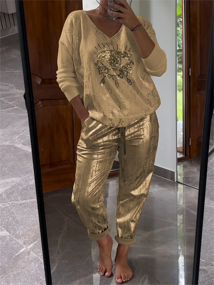 Modny dwuczęściowy komplet