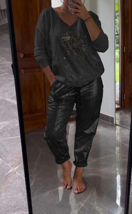 Modny dwuczęściowy komplet