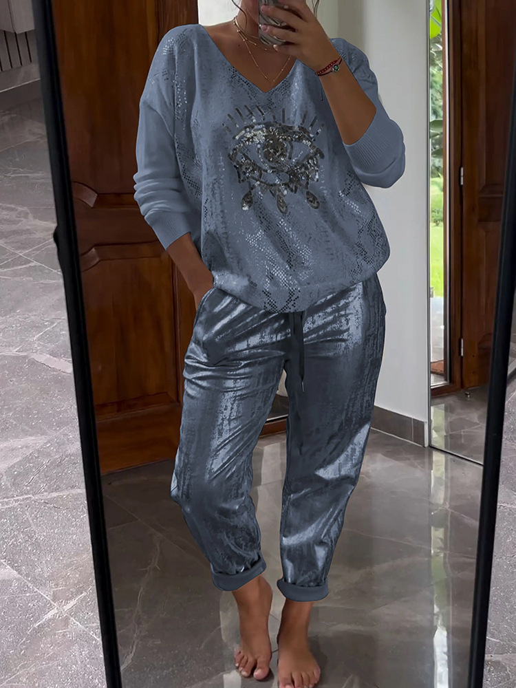 Modny dwuczęściowy komplet