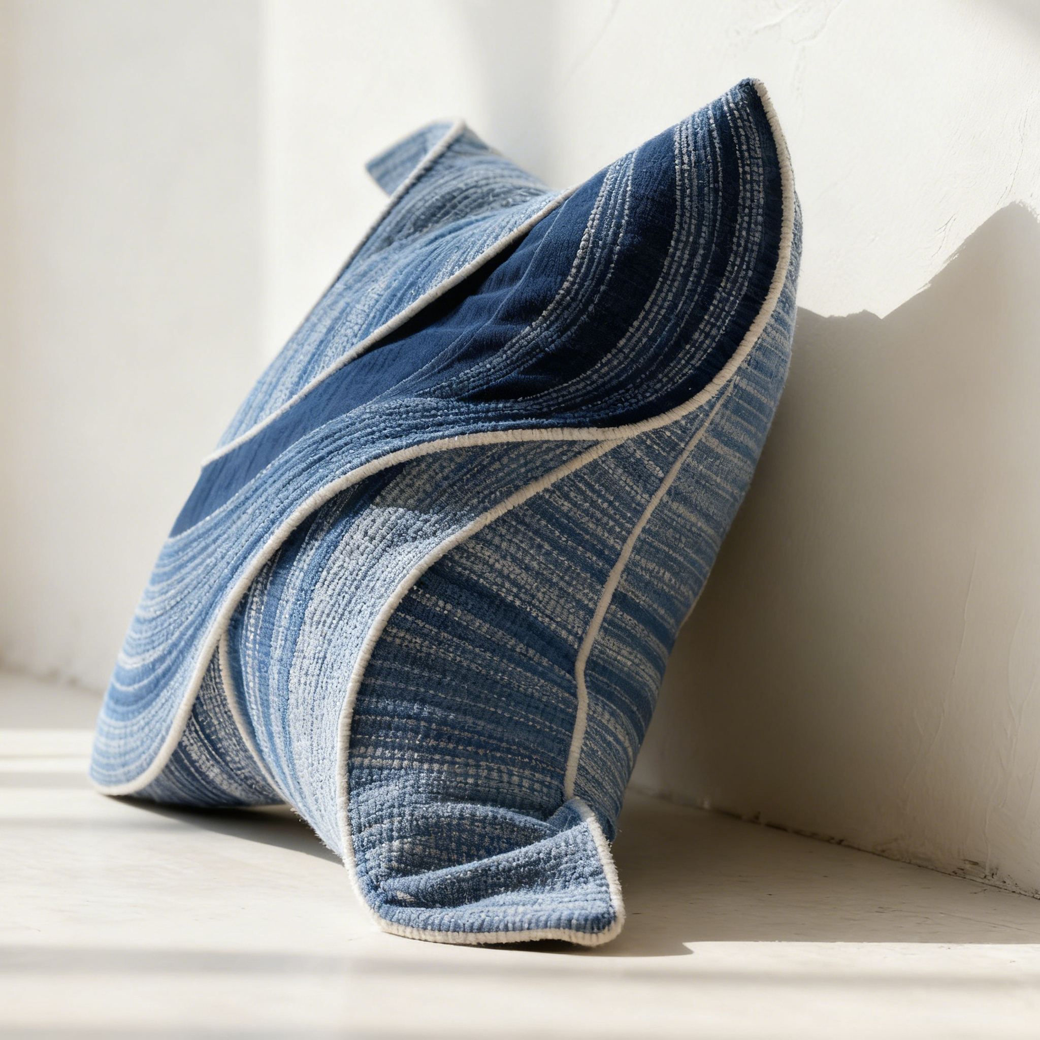 Pamut hullám mintás párna szett (4 db)